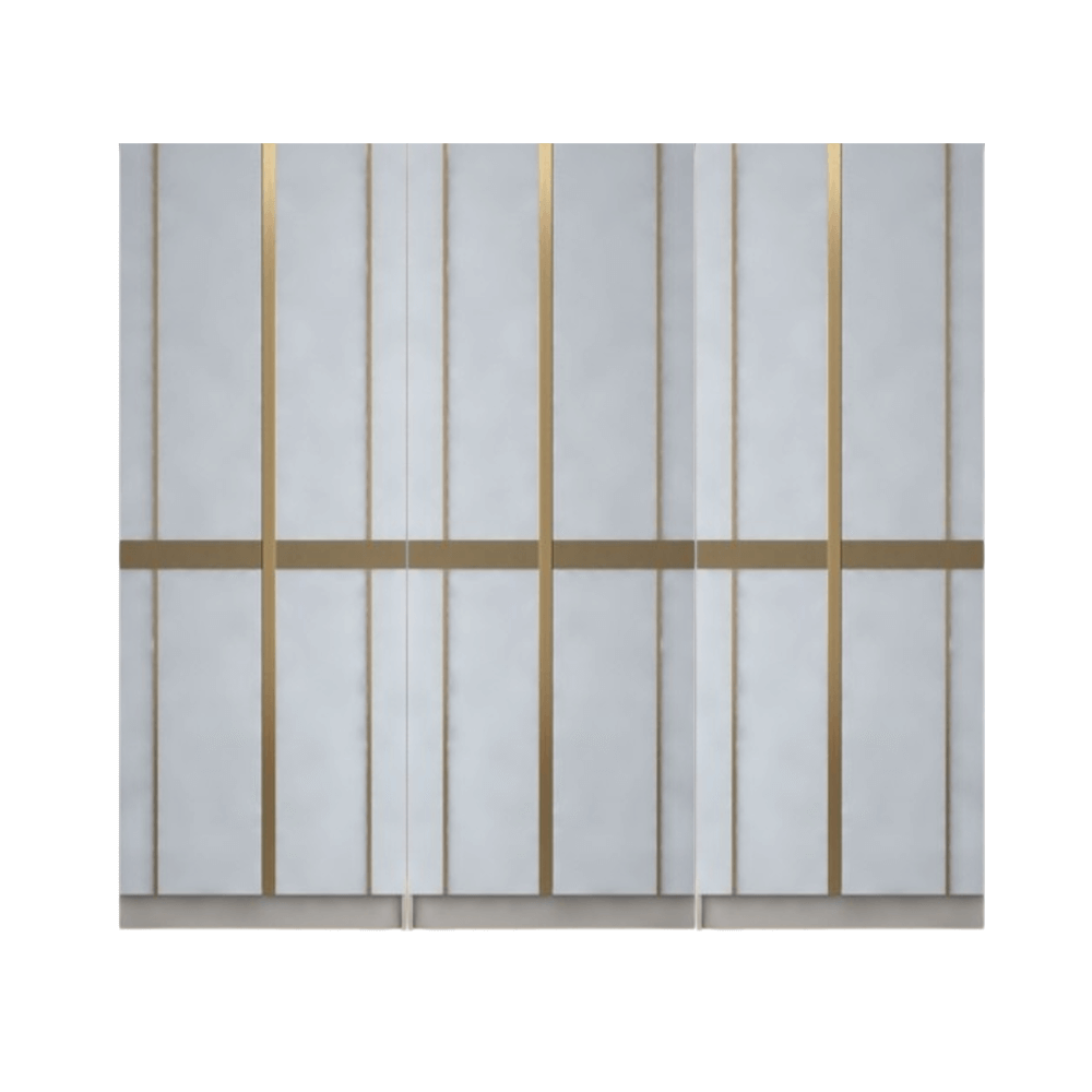 ชุดห้องนอน + ที่นอน PVC 6 ฟุต WISDOM DESIGN FURNITURE รุ่น RACHEL80/80/80 สีขาว/ครีม